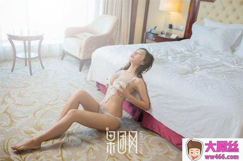 Girlt果团网NO.102美女白色连体内衣写真