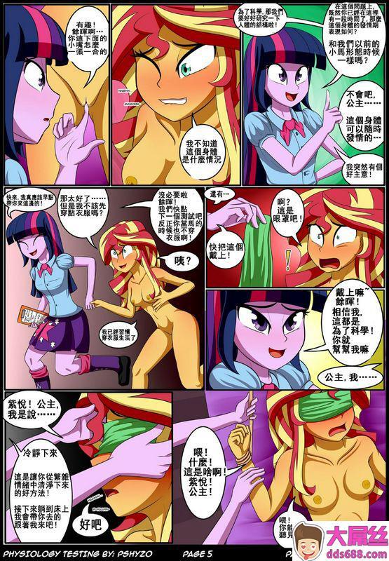 Pshyzo Physiology Testing My Little Pony Friendship Is Magic Chinese 流木个人汉化