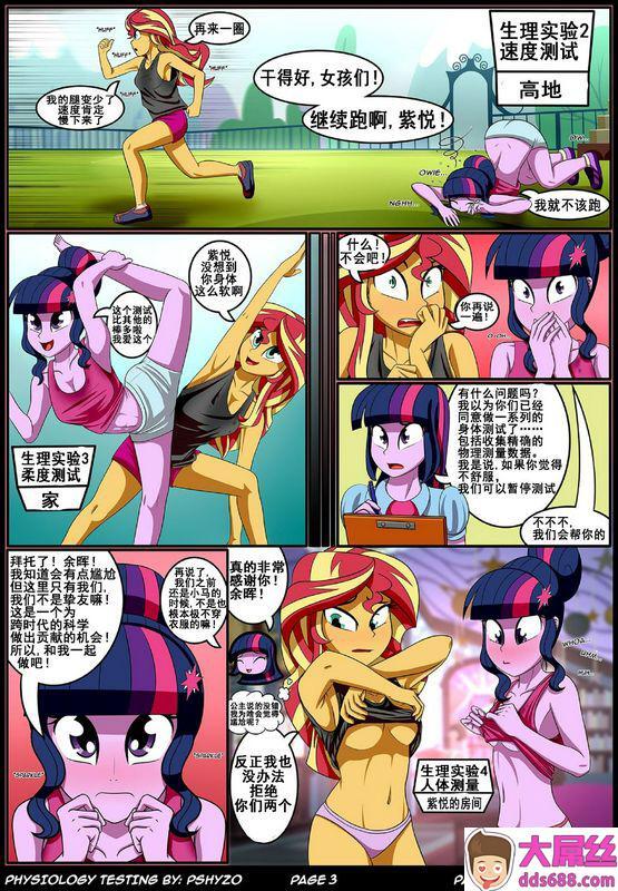 Pshyzo Physiology Testing My Little Pony Friendship Is Magic Chinese 流木个人汉化